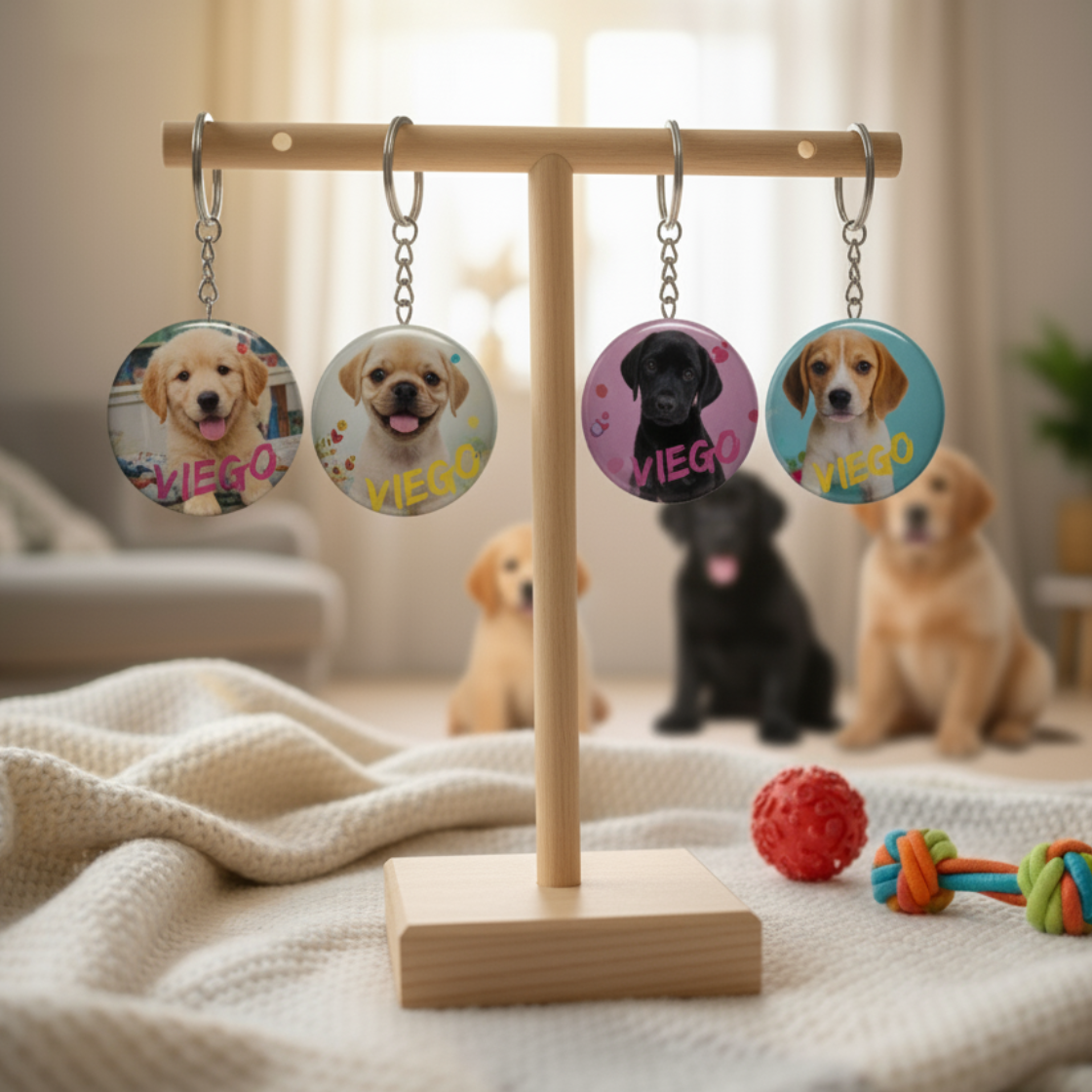 Brelok personalizowany ze zdjęciem i imieniem